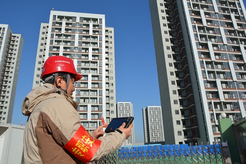 台湖公租房项目部引领智慧工地建设